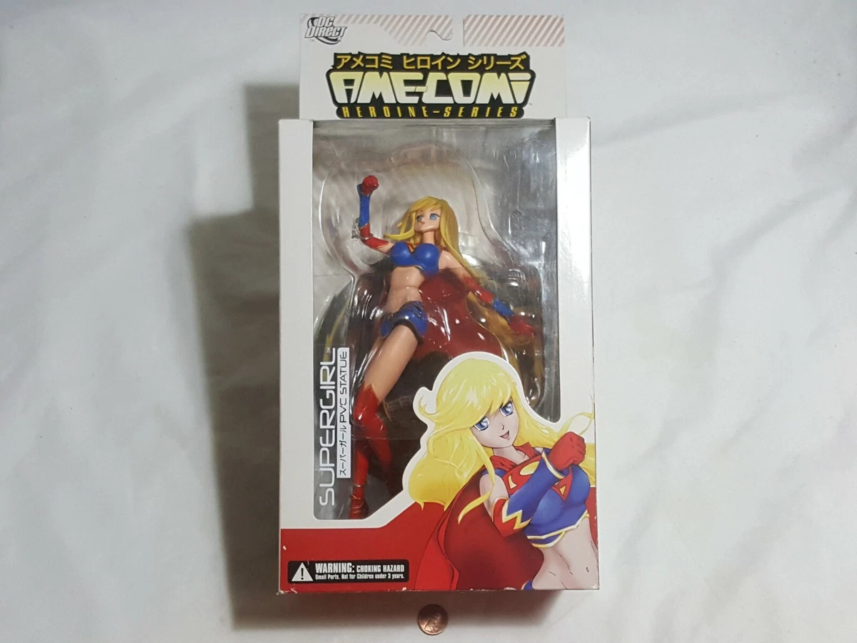 NEW (Read) Supergirl Ame-Com PVC Statue SEALED DC Direct super girl toy figure