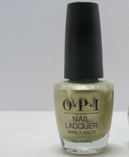 OPI Nail Polish GIFT OF GOLD NEVER GETS OLD - HR J12 Gold Metallic Satin Foil