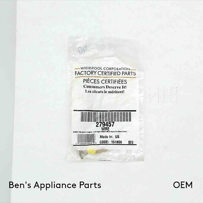 BRAND NEW OEM Whirlpool 279457 Dryer Heating Element Wire | eBay