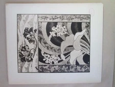 Vintage Print,ART NOUVEAU FLORALS,20,Jean Pilters,Florales,c1900
