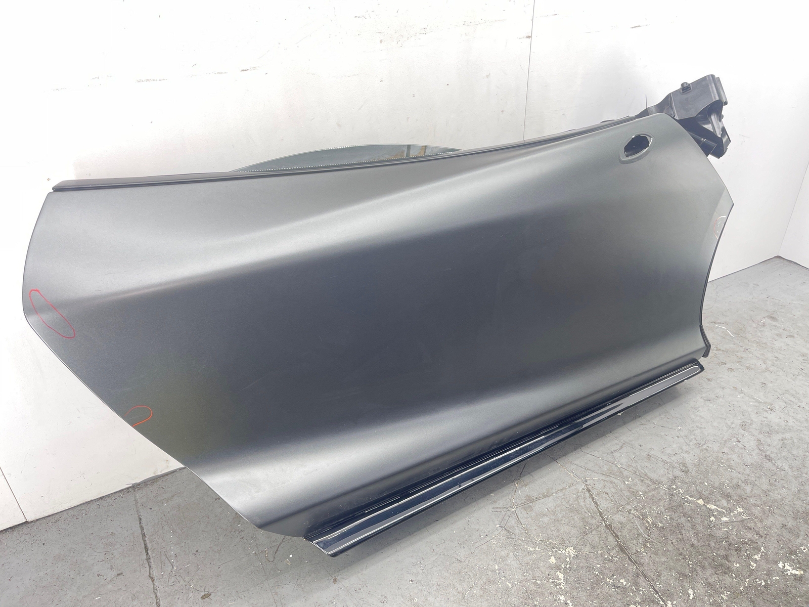 2020-2023 MCLAREN GT FRONT RIGHT DOOR ASSEMBLY PLATEAUX GREY OEM 2021 2022