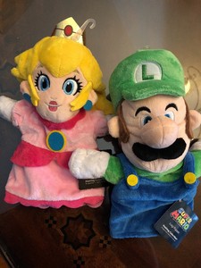 super mario hand puppet
