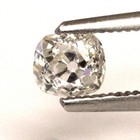 GIA Certified .77ct I1 L Old Mine cut diamond 5.44-4.75x3.81mm vintage estate — photo 10
