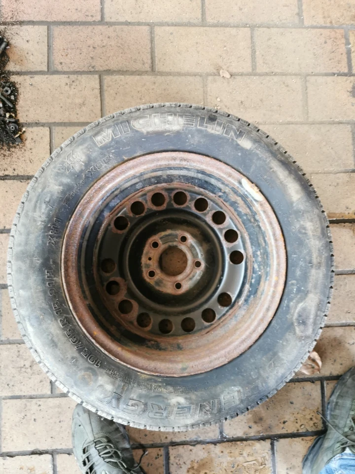 Opel Zafira A T98 Stahlfelge Reserverad Ersatzrad Notrad 6Jx15 ET43 2150150 - Bild 4 von 4