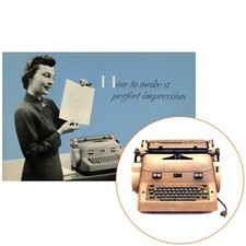 IBM EXECUTIVE Model B TYPEWRITER INSTRUCTION MANUAL Antique Repro Vtg User thumbnail