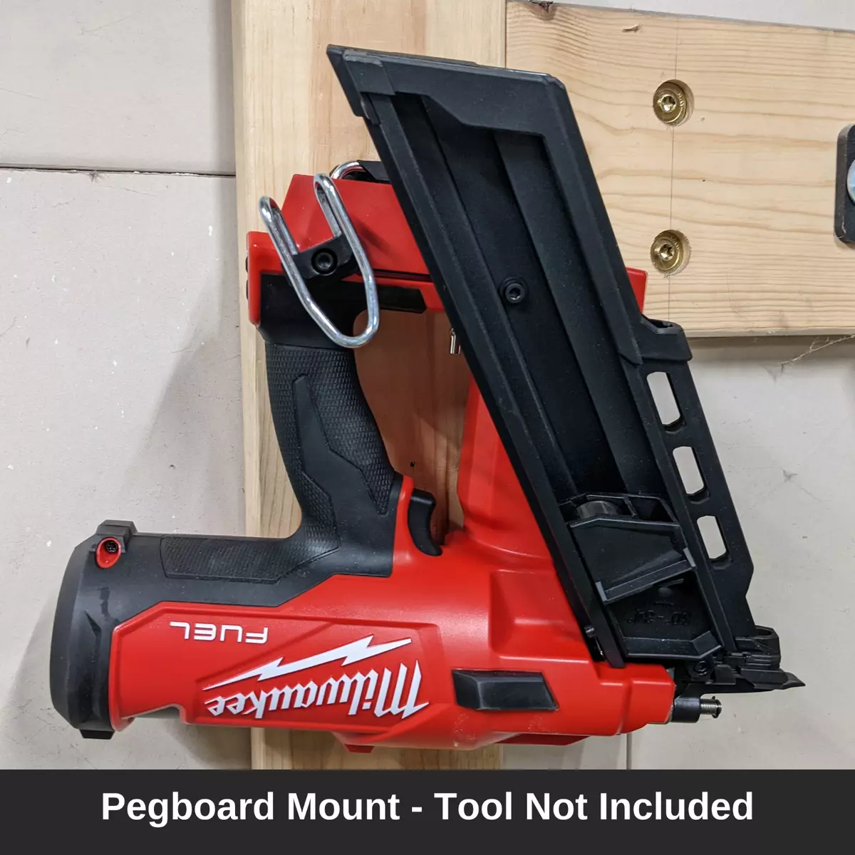 Tool Storage - Milwaukee M18 Fuel Framing Nailer Wall Mount for