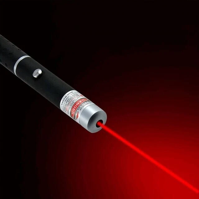 3 In 1 Penna Rossa Dell'indicatore Con Superficie Blu (Red Laser Torcia Led Scrittura) - IT