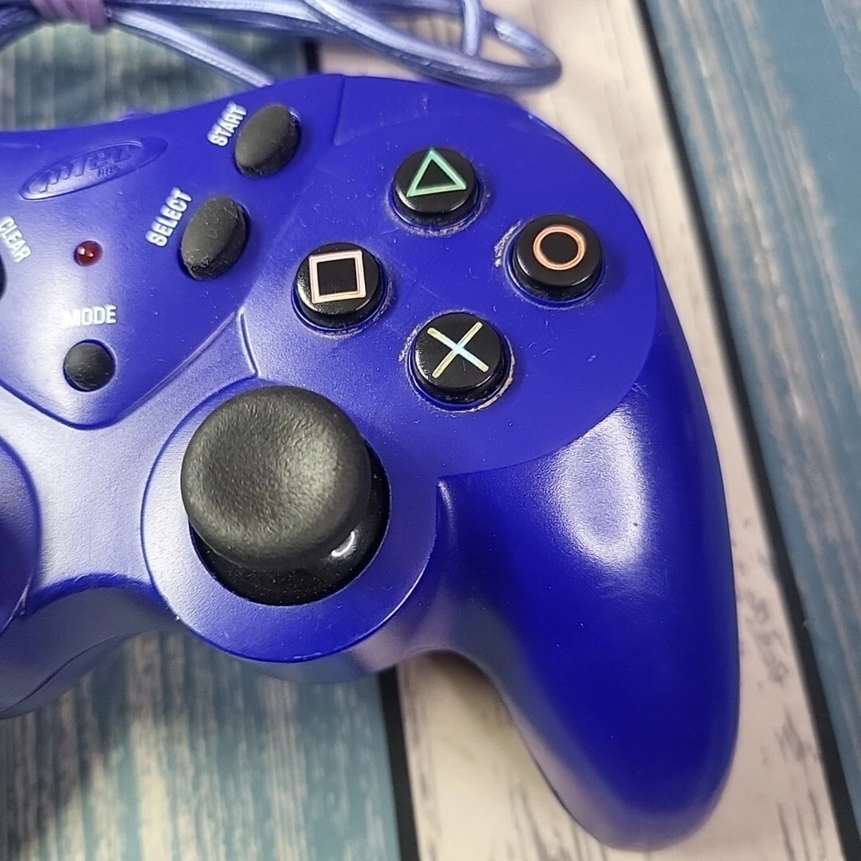 Intec Sony PS2 Playstation 2 Controller (PS2-7001-A) Tested Works No Sticking!!! - Image 3 of 4