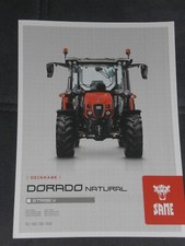 Brochure trattori SAME DORADO NATURAL STAGE V del 07/2023 (SLH 191)