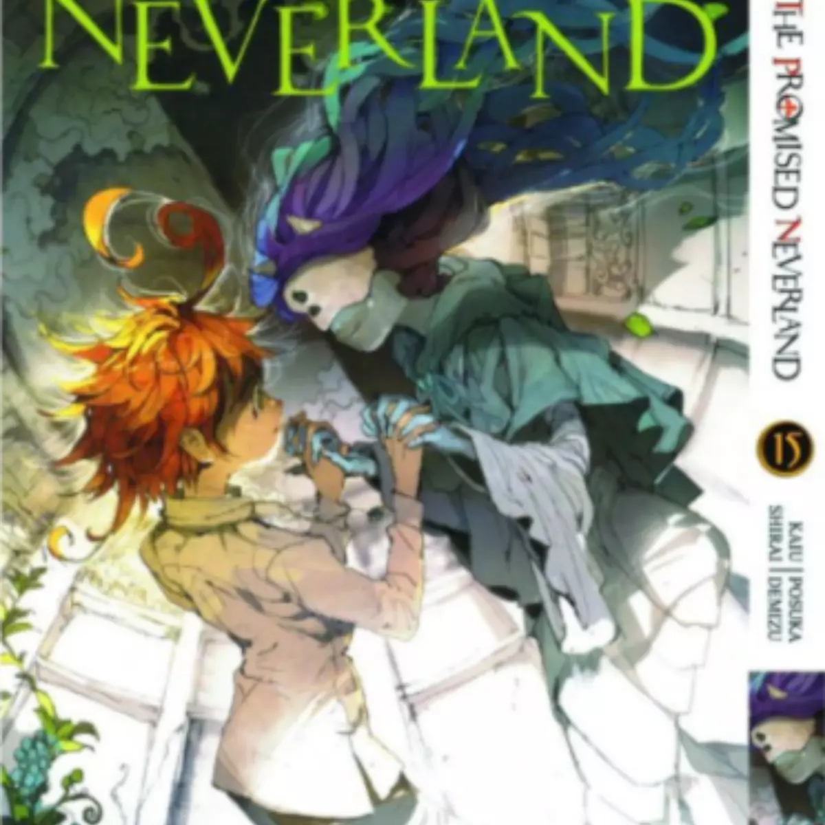 THE PROMISED NEVERLAND Kaiu Shirai Manga Volume 1-15 English Comic DHL  Version