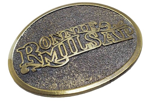 Music City USA Nashville Tennesee Belt Buckle Bronze 3in by  display picture 1