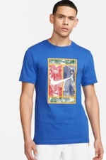 Nike Dri-FIT Court Tennis Blue T-Shirt DZ2637-480