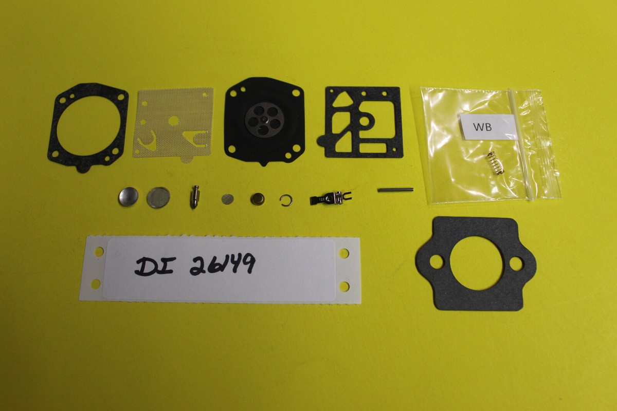 Kit riparazione carburatore motosega Poulan 3.4 cu. - Rif. Orig