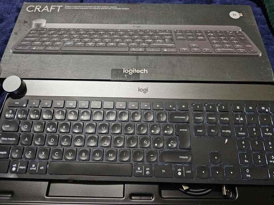 Logitech Craft Advanced with Creative Input Dial. SPANISH KEYBOARD. - Image 4 of 4