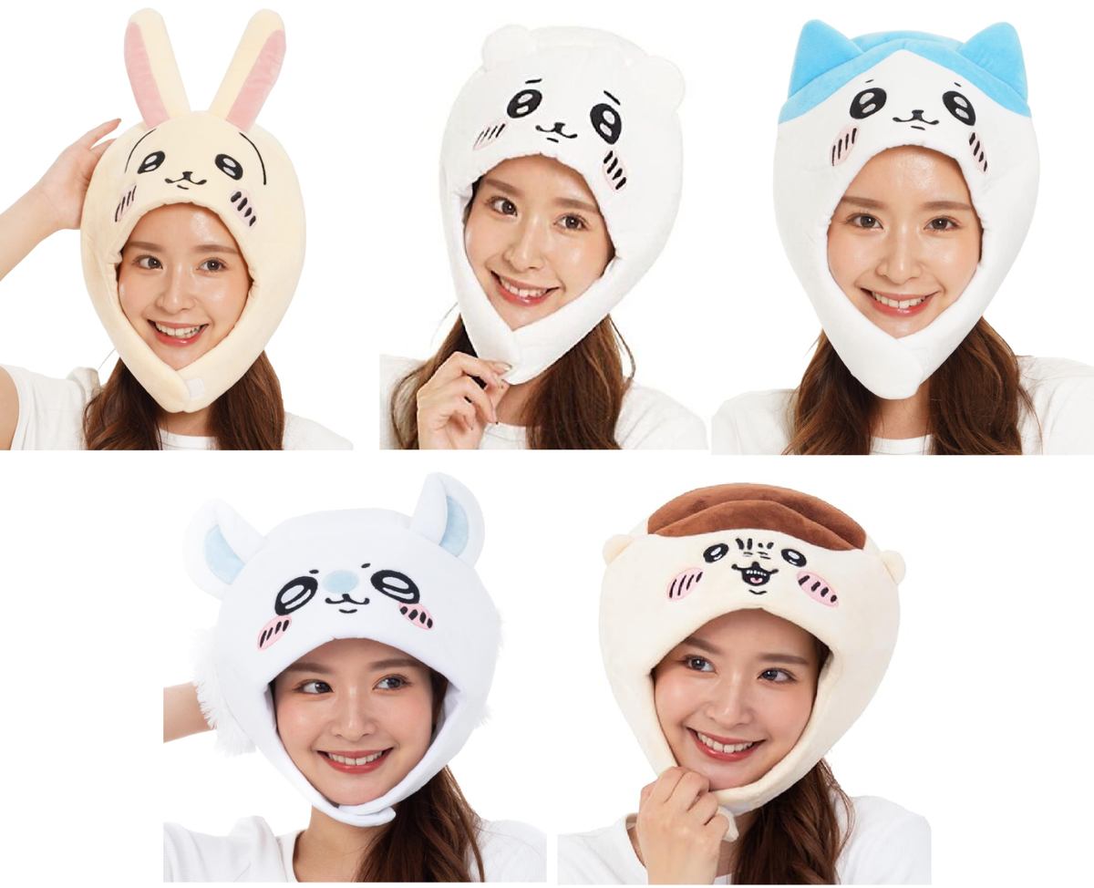 ヴァクトーヴォヤージュ　帽子 Chiikawa Cosplay Hat Costume Cap Usagi Hachiware momonga