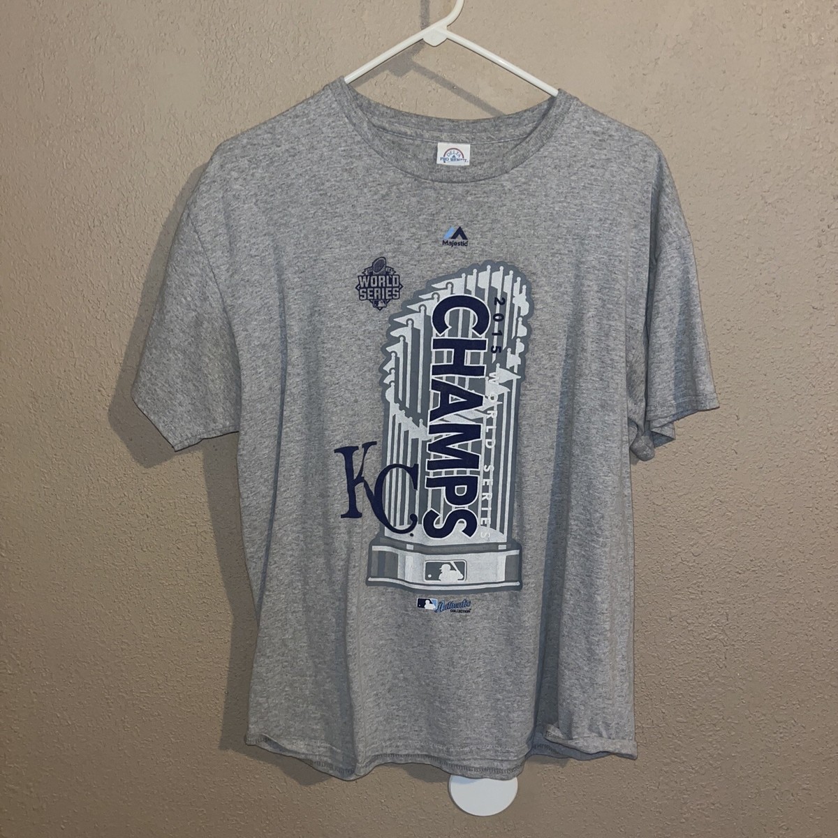 Authentic Collection 2015 World Series Champion Kansas City Royals