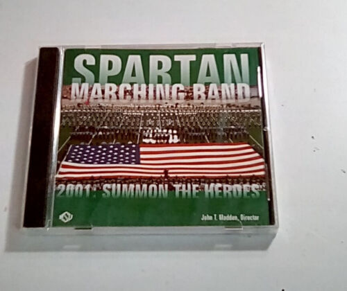 CD- Michigan State MSU Spartan Marching Band 2001: Summon The Heroes Sealed NEW