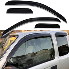 For 1995-2004 Toyota Tacoma XtraCab Tape-on Window Visor Rain Guards Vent Shade 