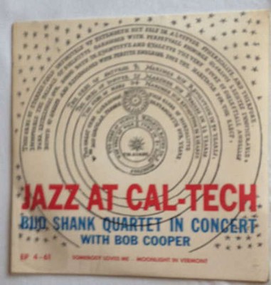 Bud Shank Quartet Whit Bob Cooper - Somebody 7'' Single Vinyl Scha