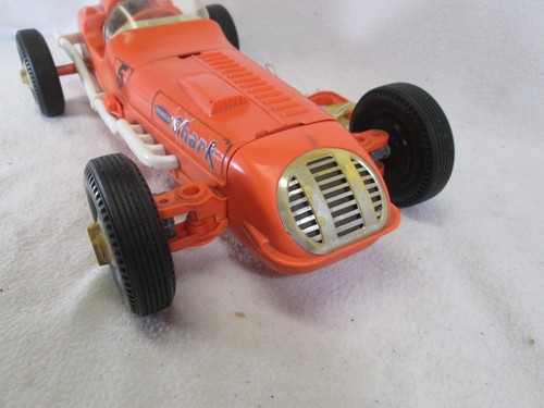 Vintage 1960's Remco Shark battery operated control line race car (works) - Picture 2 of 10