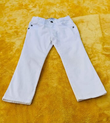 Armani Junior Size 2A /94cm Kids jeans Color off-white