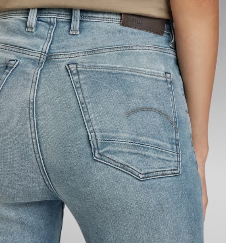 G-Star, Damen, Jeans, Kafey Ultra High Skinny, Elto chrome 