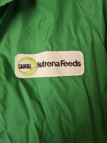 Vintage Cargill Nutrena Feeds Windbreaker Jacket/Coat Swingster Size M PATCH - Picture 3 of 9