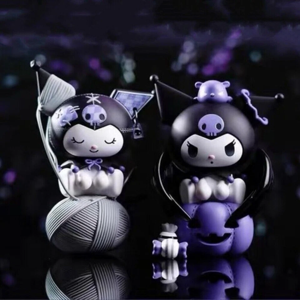 Sanrio Kuromi Dark Night Story Series Blind Box Confirmed Figure Art Toys Gift - Image 3 of 4