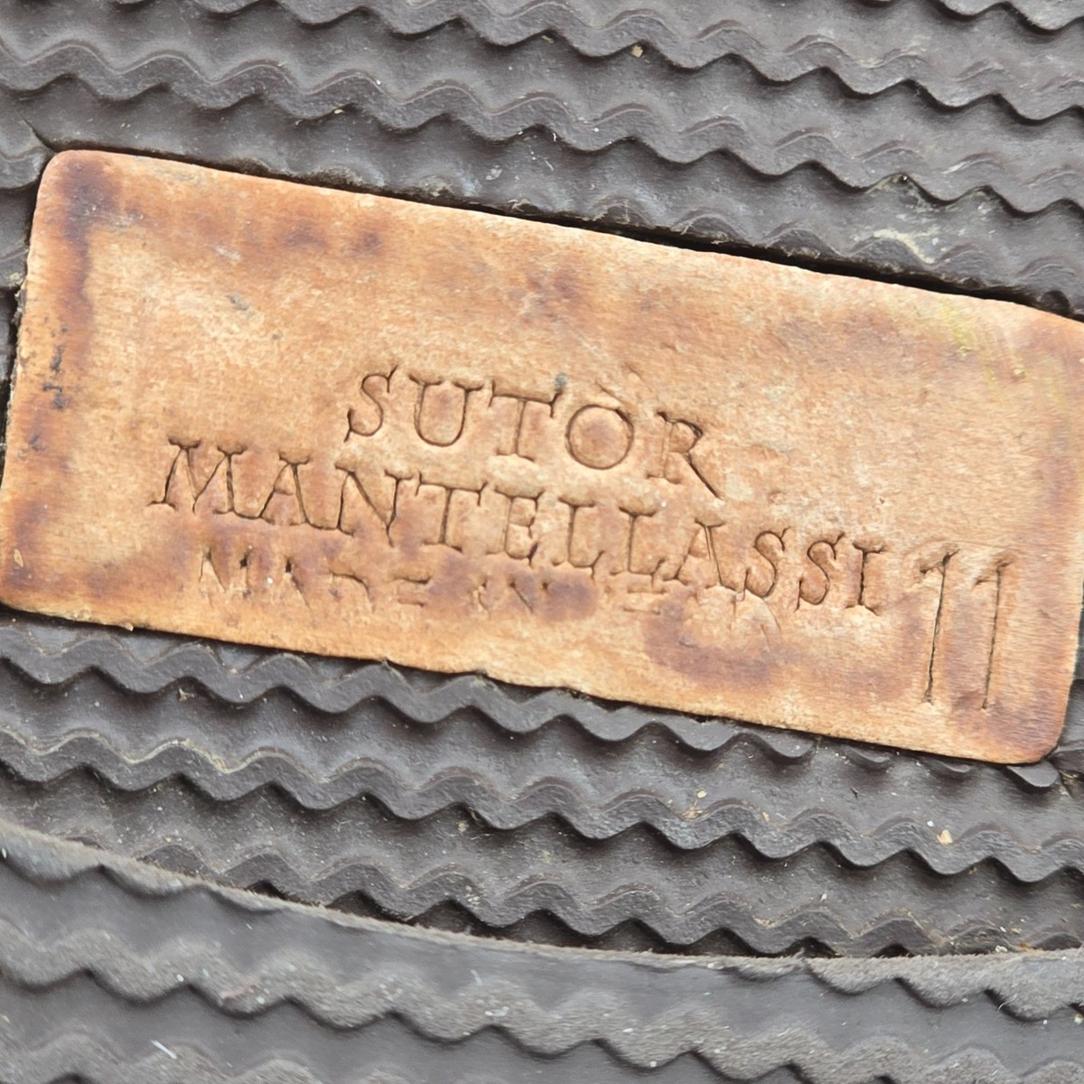 $500 Sutor Mantellassi Italian Men 11 Brown Suede Leather Dress Shoe Chukka Boot Men main image 2
