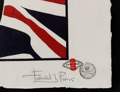 Sex Pistols, God Save the Queen, Ltd. Edition Print, Signed