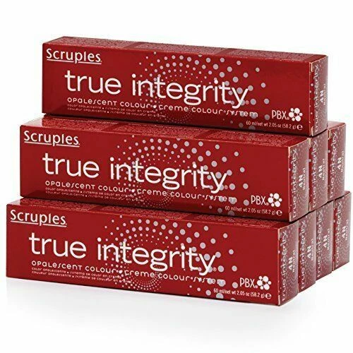 Crema de color de cabello opalescente Scruples TRUE INTEGRIDAD ~ niveles 1 a 7 ~ 2 fl. oz.! Foto 3 de 4