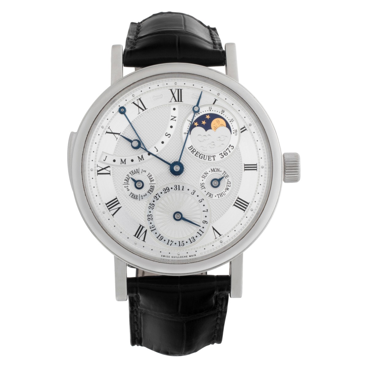 Breguet Minute Repeater 5447PT/1E/9V6 Platinum Silver dial 40mm