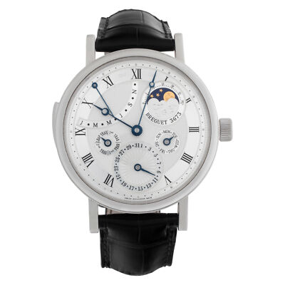 Breguet Minute Repeater 5447PT/1E/9V6 Platinum Silver dial 40mm Manual watch
