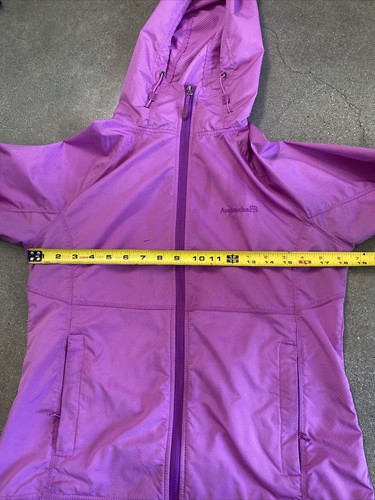 JACKET by Avalanche weather shield light weight purple hooded women's sz M - Picture 5 of 11