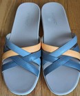 Vionic Dava Leather Slip on Multicolored Strappy Sandals US 9.5 — photo 3