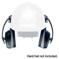 Replacement 27dB NRR Muffs with Bracket for Delta Plus ProGuard Loggers Cap M...