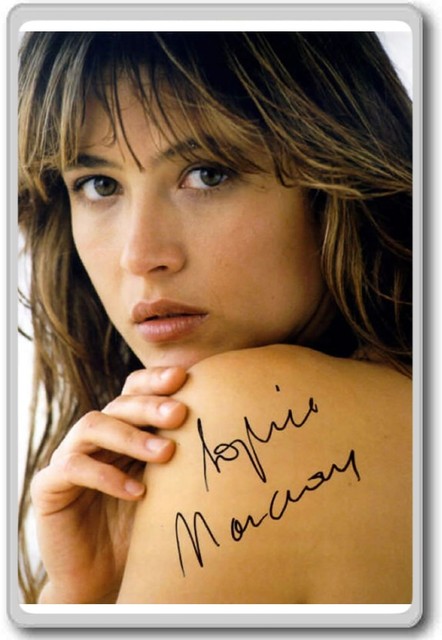 Sophie Marceau Autographed Preprint Signed Photo Fridge ...
