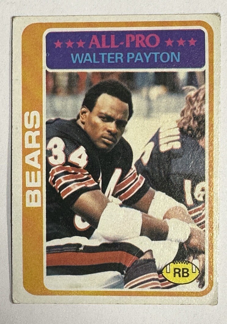 1978 Topps Walter Payton #200 (VG)