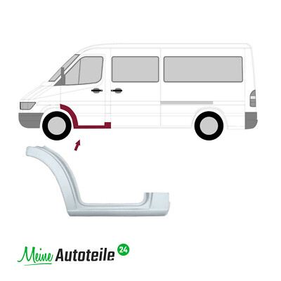 Schweller unter der vorderen Tür vorne links für Mercedes Sprinter 3-Tonner