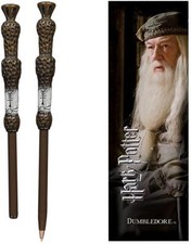 Bolígrafo y marcador varita Dumbledore Harry Potter The Noble Collection
