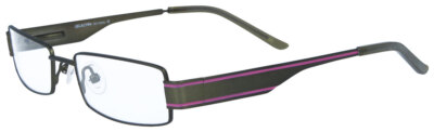Collection Creativ 1205 - 890 moderne Vollrandbrille in Grün mit Federscharnier