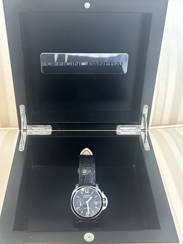 De colección Edición Limitada Officine Panerai Luminor Marina Firenze 1860 Automático con Caja y Catálogo Foto 4 de 4