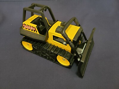 Vintage 1999 Tonka Bulldozer M-7461 Yellow Black Metal & Plastic