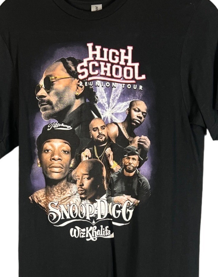 10 Snoop Dogg × Wiz Khalifa 2023公式ツアーTEE Snoop Dogg's 