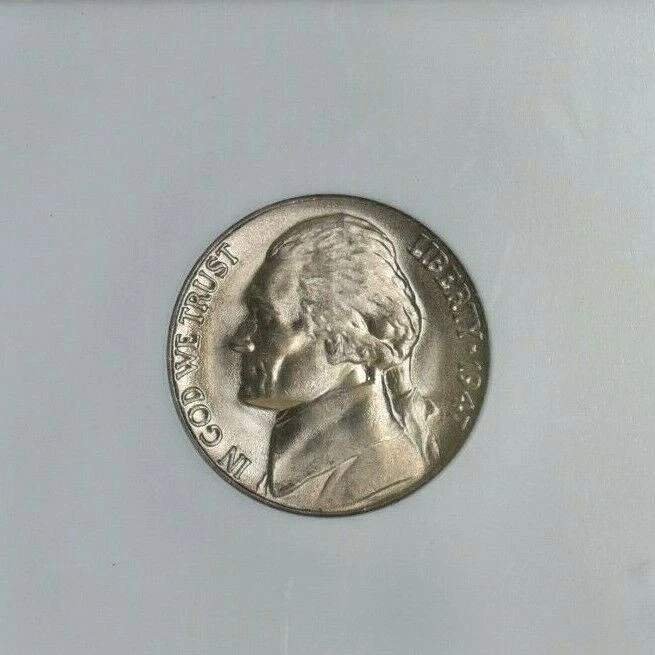 1947 D - JEFFERSON NICKEL - NGC MS66 - GEM UNCIRCULATED - Image 2 of 4