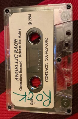 1994 Promo Cassette ANGELLIC RAGE Progressive Power Metal Band Denver ...