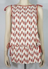 Marc by Marc Jacobs red white chevron swim cover up tunic ladies juniors Small