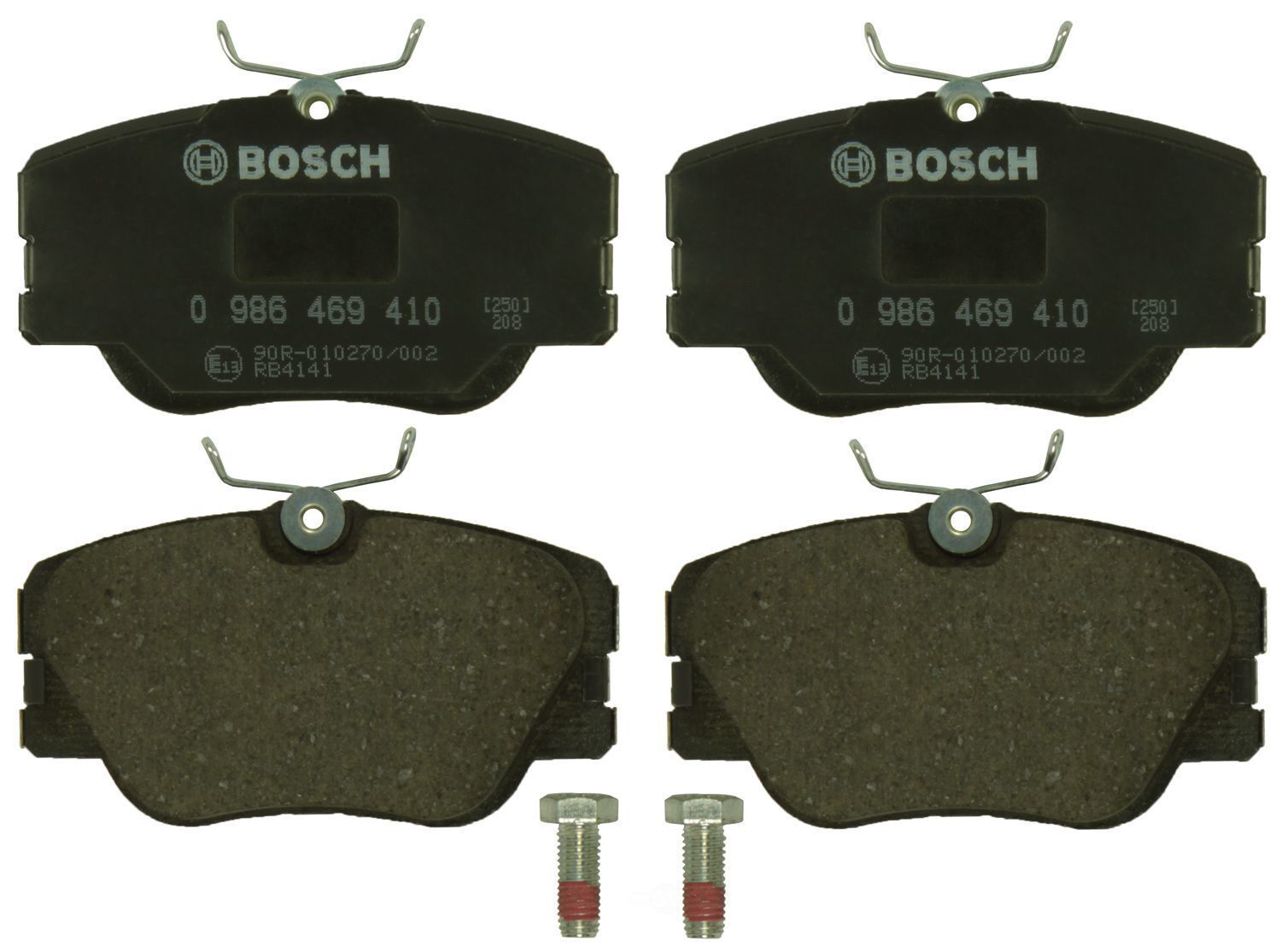 BOSCH Тормозные колодки передние