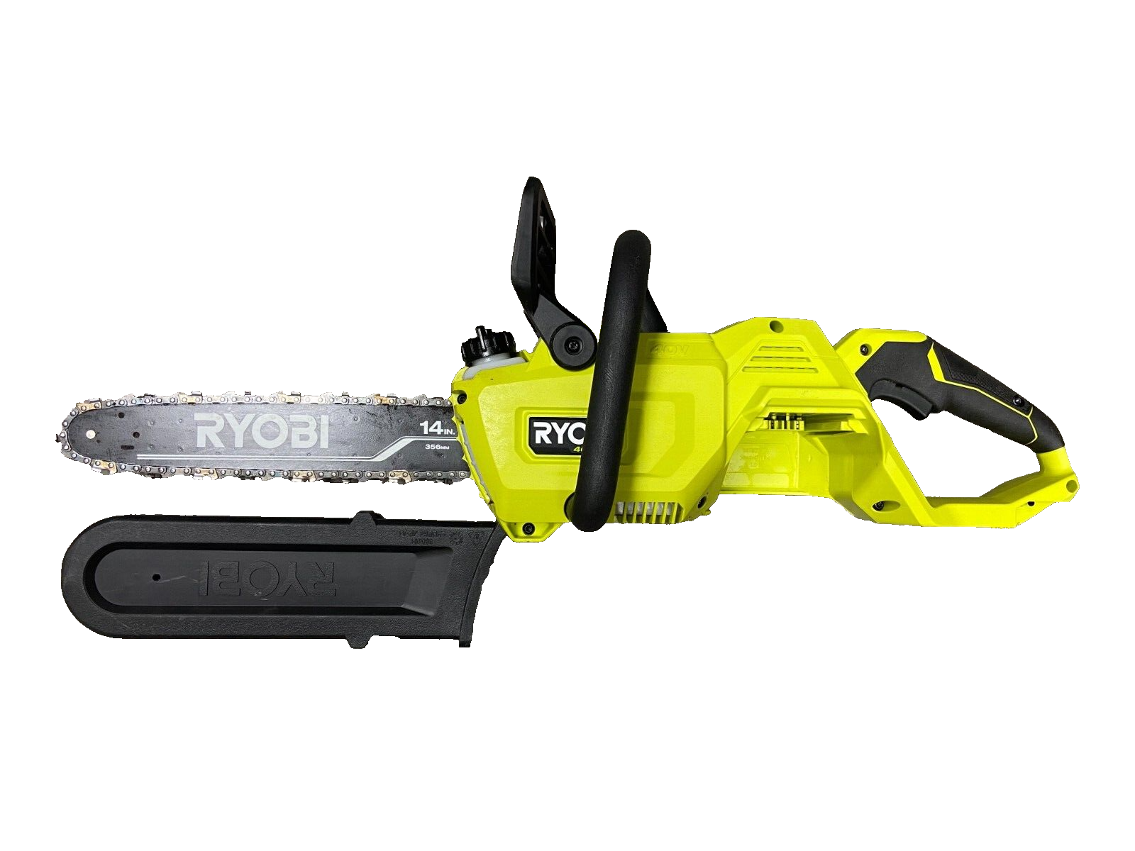 RYOBI RY405100 40V HP Brushless 14 In. Electric Cordless Chainsaw With - Foto 6