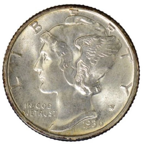 1936-D Mercury Dime ~ Uncirculated